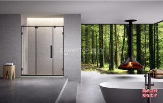 平拉門淋浴房遇到水漬、黏膠殘留如何處理？