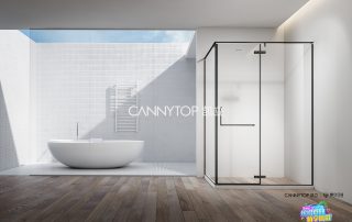 淋浴房擋水條裝修，干濕功能的關鍵！